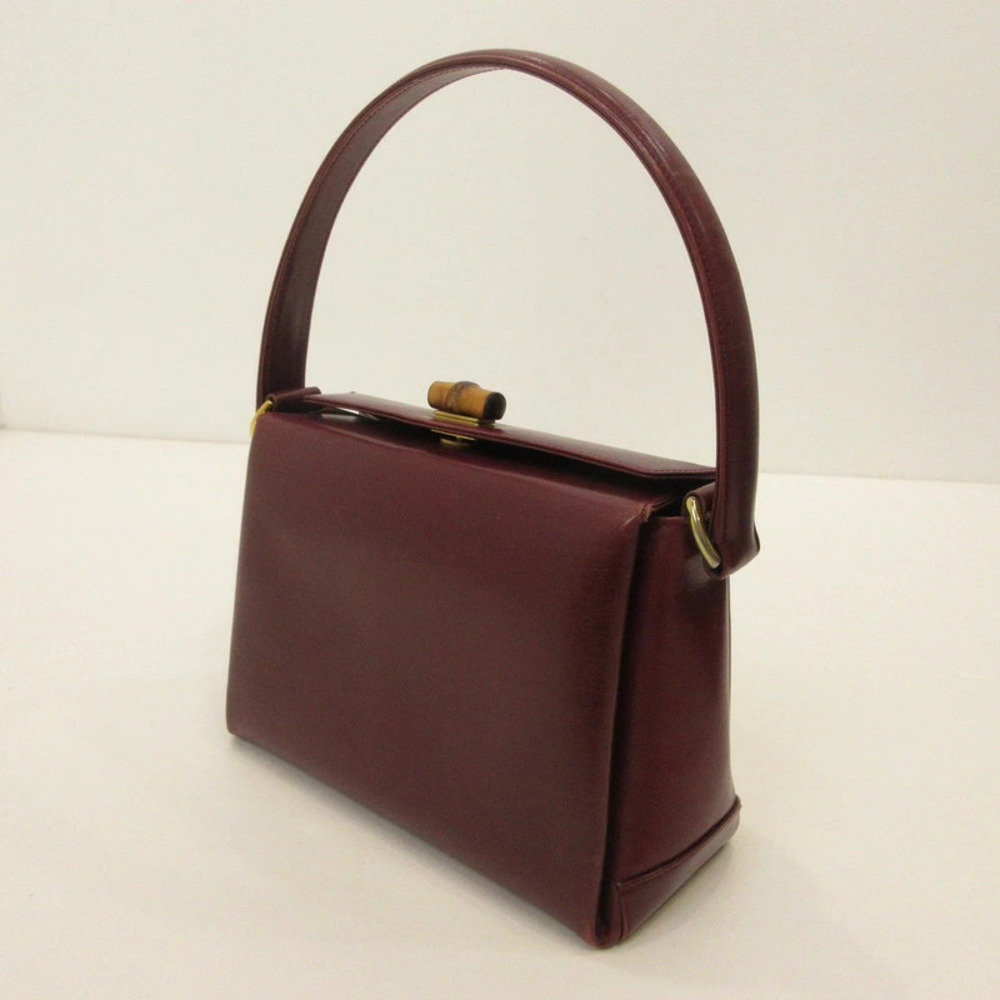 Gucci Handbag Bordeaux Purple Brown Burgundy Red